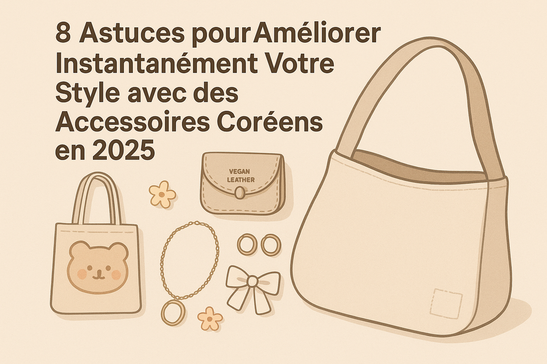 8 Astuces pour Améliorer Instantanément Votre Style avec des Accessoires Coréens (Tendances 2025)