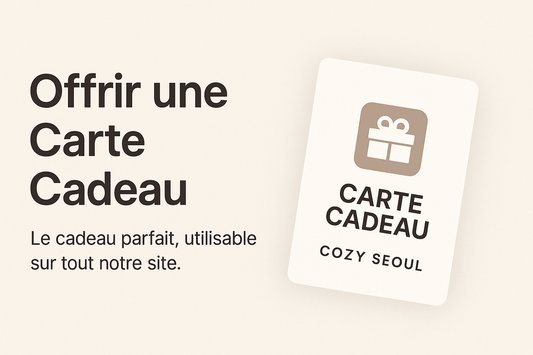 Carte Cadeau CozySeoul