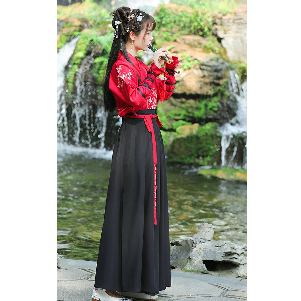 Kimono Vintage Brodé : Ensemble Samouraï Japonais  Femme & Homme | CozySeoul