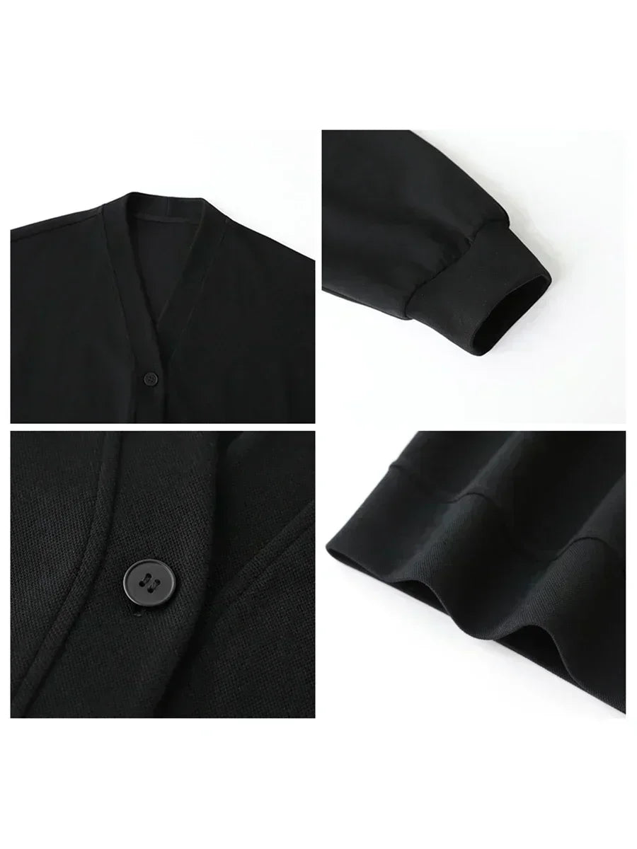 détail de la texture du manteau d’hiver femme