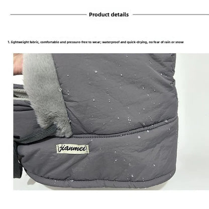 Guêtre 3 en 1 noire pour moto et sport extérieur