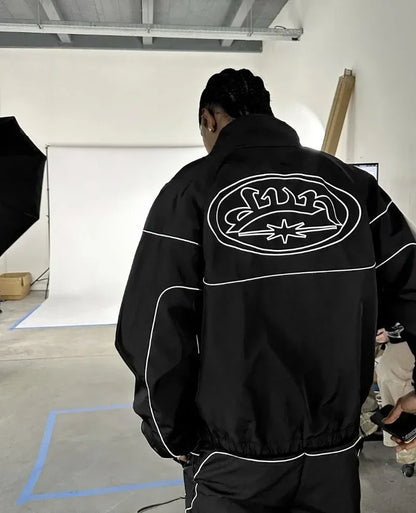 Pull à capuche oversize style hip hop et gothique pour homme et femme