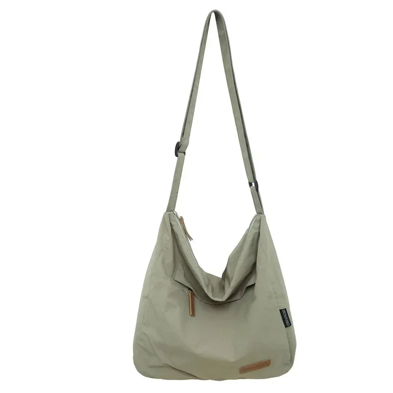 sac blanc minimaliste en toile style japonais